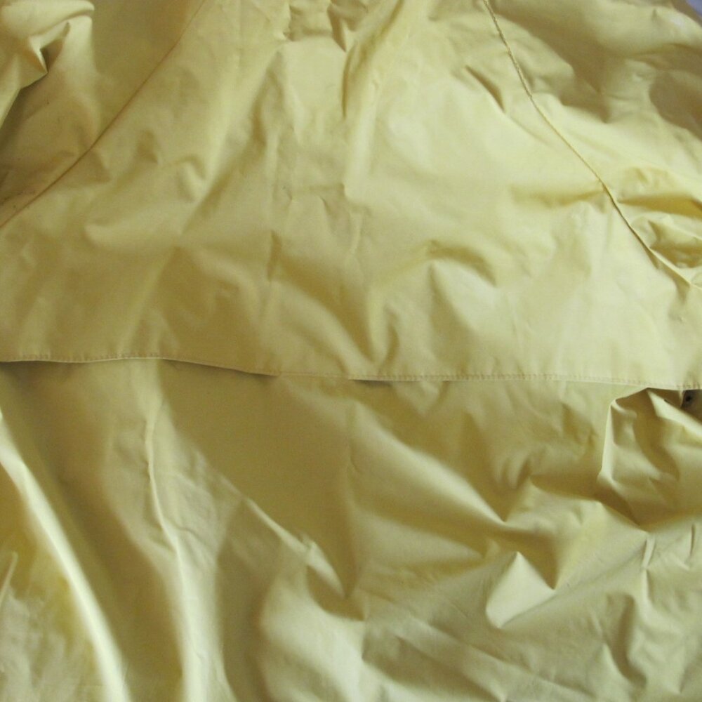 vintage L.L. Bean Yellow 100% PVC Raincoat, Style: 2463, Men's size Large - Picture 7 of 8